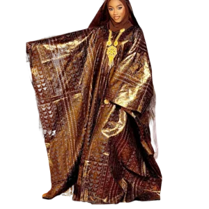 Robe longue imprimée pour fête de carnaval africaine, tenue de cérémonie formelle pour la gala de célébration saisonnière