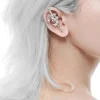 mode charmant bijoux d'oreille délicat lune crochet d'oreille piercing boucle d'oreille crochets pour femmes mariage anniversaire quotidien bijoux accessoires