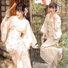 kimono traditionnel japonais yukata haori pour femmes, chemisier cosplay, mode d'été, vêtements de photographie, robe de soirée