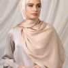 hijab en crêpe de soie longue et tendance, hijab froissé en satin pour femmes musulmanes, foulard islamique, offre spéciale