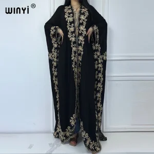 WINYI broderie kimono bohème luxe maillots de bain maillot de bain couvrir femmes Cardigan sexy vacances long manteau abaya dubaï luxe WINYI broderie kimono bohème luxe maillots de bain maillot de bain couvrir femmes Cardigan sexy vacances long manteau abaya dubaï luxe