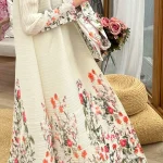 Robe plissée pour femmes, Design brodé, nouveau Cardigan d&rsquo;automne 2025, Abaya, veste en vedette, modèle de fête