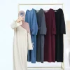 eid ramadan velours côtelé abayas dubaï turquie caftan pour femmes musulman robe modeste robe arabe kebaya caftan marocain femme musulmane