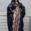 robe longue bazin pour femme – robes de soirée abaya multicolores, robes africaines brodées pour les soirées élégantes et les bals