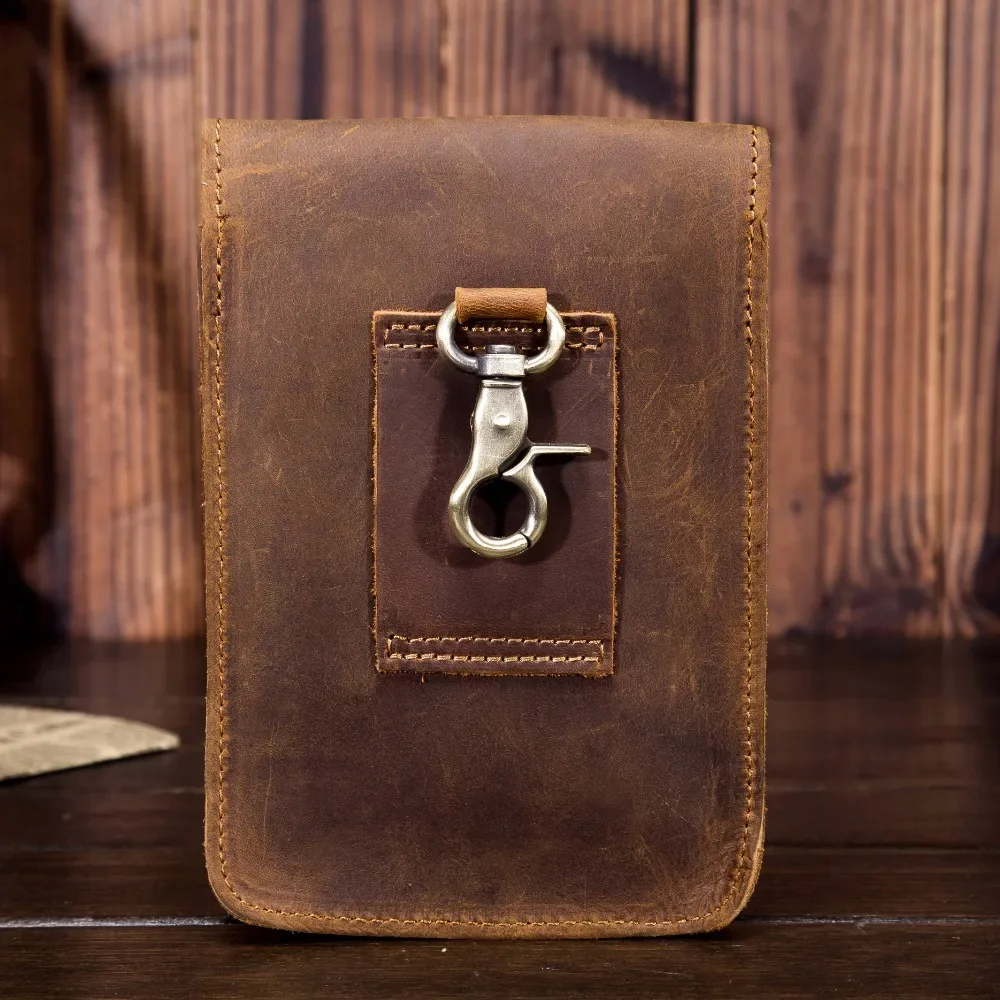 sac de taille, ceinture en cuir pour hommes, bandoulière, mini boîte de téléphone multifonctionnelle pour hommes, portefeuille et portefeuille, sac pour cartes de monnaie d'extérieur