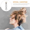 pinces à cheveux en perles pour femmes, 10 pièces, épingle à cheveux pour dames, bobine en spirale, mariée