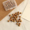 50 punaises en bois, points en bois et acier inoxydable. punaises décoratives, épingles et punaises en bois, punaises en panneau de liège