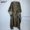 WINYI-Robe longue maxi kaftan pour femme musulmane, tenue de soirée élégante, de luxe, de haute qualité, style bohème, dubaï