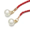 ceintures fines en cuir et chanvre pour femmes, corde à nouer, élégante, perlée, style bohémien, vêtements de collocation, été