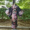 costume de cosplay kimono japonais traditionnel imprimé floral élégance sakura fille robe kimono style asiatique japonais