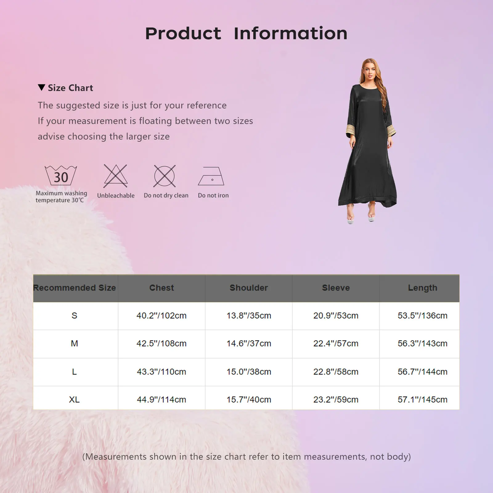 womens muslim arabic abaya maxi long dress pullover robe shiny long sleeve loose dubai saudi arabia middle east kaftan dress