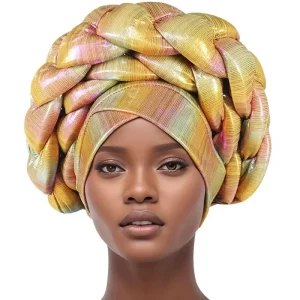 Foulard de tête pour femmes, couvre-chef, mode musulmane, casquettes de couleur unie, Turban africain pour femmes, casquettes Hijab, 2025