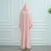 femmes musulmanes kimono cardigan diamants ouvert abaya robes écharpe longue robe dubaï turquie robe vêtements islamiques marocain eid ramadan