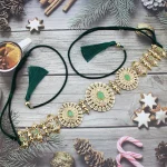 Sunspicems – ceinture en corde pour femmes, Bijoux artisanaux, couleur or, chaîne de taille ronde, Caftan, ceinture de mariée arabe, Bijoux de mariage, nouvelle collection