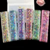 rubans en dentelle à paillettes, 1 mètre, fleurs, maille, tissu organza, vêtements pour robe, accessoires pour cheveux, vêtements décoratifs