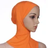 bonnet hijab musulman pour femme, sous Écharpe, voile, turban islamique, vente en gros