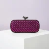 pochettes pour femmes soirée mariage chic tissé sac à bandoulière formel en cuir pu sacs à main de créateur sac à main pour femmes 2 tailles