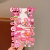 Épingle à cheveux en point de dessin animé pour bébé fille, 14 pièces, épingle à cheveux bb, frange mignonne, accessoires pour cheveux, pas de danger pour les cheveux, cadeaux pour bébé enfant