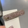 Épingles à cheveux vintage de luxe pour femmes et filles, strass brillants, frange à la mode, clips bb, barrettes, accessoires pour couvre chef