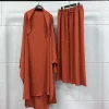 abayas du ramadan pour femmes musulmanes, ensemble de 2 pièces, robe hijab, vêtement de prière, abaya, longue tiens imar, robe arabe, vêtements islamiques