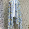 Écharpe ethnique traditionnelle en mousseline de soie, grand hijab durable, différentes couleurs africaines, respirant, confortable, pashmina, châles doux, vente en gros