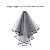 voile double couche pour patients de mariage, tête noire, vintage, gaze, maille, dentelle, femmes, bol, ix, sauna, accessoires, photo