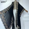 winyi broderie kimono bohème luxe maillots de bain maillot de bain couvrir femmes cardigan sexy vacances long manteau abaya dubaï luxe