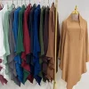 eid musulman long khimar prière hijab pour les femmes ramadan enveloppement aérien prière écharpe islamique dubaï saoudien niqab foulard 2024