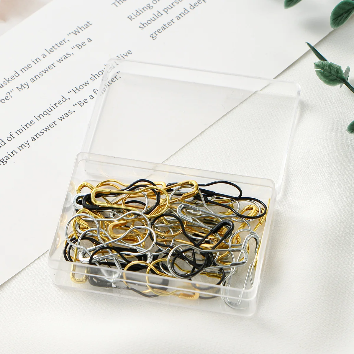 Épingles de sûreté colorées en forme de gourde, épingles hijab en métal, foulard léger, broche, boucle d'écharpe, bricolage, accessoires de couture hijab