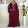 abaya musulmane de dubaï pour femmes, robe islamique de haute qualité, turquie, vêtements pour femmes, manches longues, ample, africaine, avec écharpe, nouvelle collection 2025