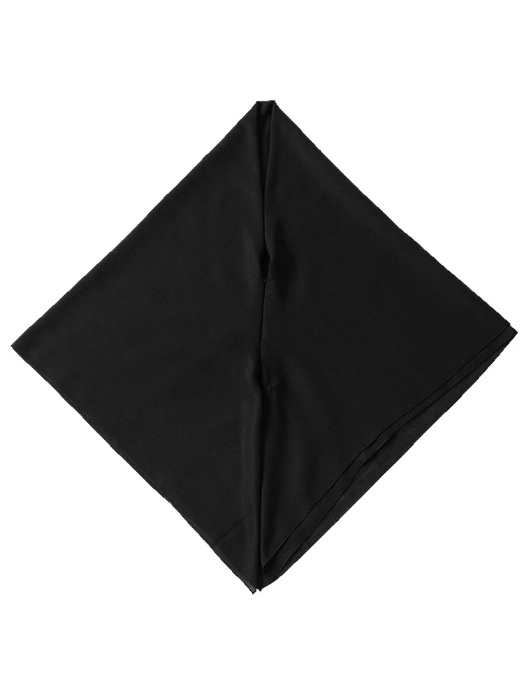 Écharpe hijab en coton instantané avec fermeture éclair, couleur unie, pour femme musulmane, prêt à porter, turban islamique, châle d'été, nouvelle collection