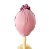 femmes turban chapeau musulman hijab bonnet indien casquette tête enveloppement grande fleur élastique bandes de cheveux chapeau bonnet dames filles cheveux accessoires