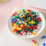 100 punaises, pour planches de bulletin, punaises murales, usage de bureau et organisation de bureau