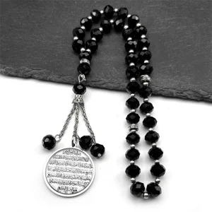 Allah musulman arabe coran verre médaille ronde pendentif de voiture pour hommes femmes en acier inoxydable couleur or amulette islamique bijoux de prière