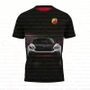 abarth hommes et femmes 3d imprimé t shirt été enfants haut harajuku vêtements de sport décontractés nom personnalisable t shirt