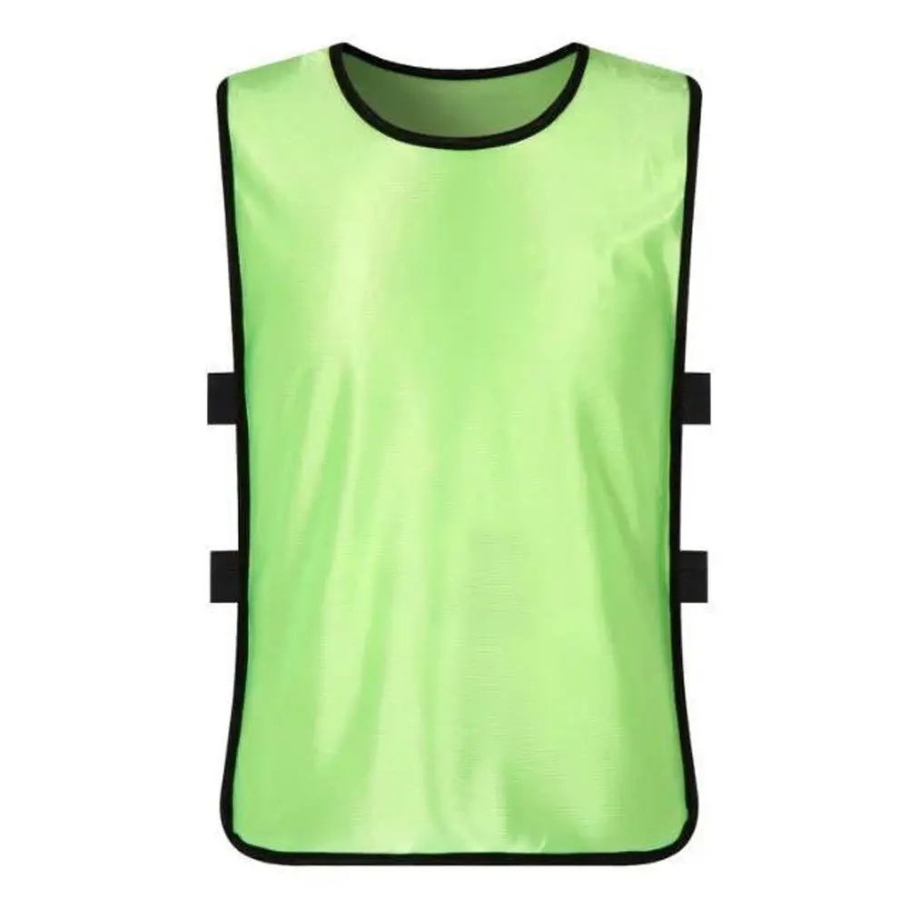 Gilet multicolore confortable à séchage rapide pour enfants, gilet de sport de groupe, bavoir d'entraînement, maillot d'entraînement de Football