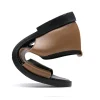 sandales pour hommes marque chaussures décontractées en plein air mode chaussons pour hommes chaussures de plage confortables de haute qualité en cuir homme plat 2025