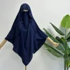 cape khimar avec bretelles niqab jazz crêpe triangle islamique femmes musulmanes en gros ramadan cravate dos prière hijab