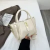 Sac seau croisé incliné Chic coréen, sac à bandoulière simple en cuir haut de gamme, sac à main de luxe pour les déplacements