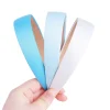 1/2 pièces plaine 3cm de large bandeau en satin filles tissu couvert bandeaux en résine cerceau de cheveux en plastique enfants bandes élastiques accessoires de cheveux