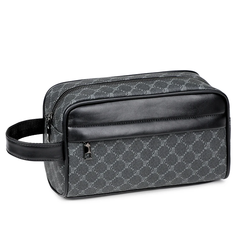Style Vintage hommes sac pochette de haute qualité en cuir PU pochettes taille sac pour hommes mode décontracté Wasit sangle portefeuille homme pochette