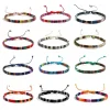 12 pièces boho surfeur plage bracelet ensemble hommes et femmes tressé boho été bracelets à la main festival bijoux