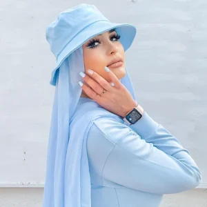 Hijab en mousseline de soie avec casquette de baseball, écharpe de sauna, bonnet instantané, prêt à porter, sports d’été, islam, nouveau Hijab en mousseline de soie avec casquette de baseball, écharpe de sauna, bonnet instantané, prêt à porter, sports d’été, islam, nouveau