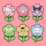 Épingles à fleurs mignonnes pour femmes, insignes d&rsquo;animaux de dessin animé, broches en émail pour vêtements, accessoires de bijoux, cadeaux pour amis