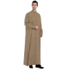 robe longue arabe saoudienne pour hommes musulmans abaya islam hommes jubba thobe daffah dishdasha vêtements traditionnels caftan robe djellaba