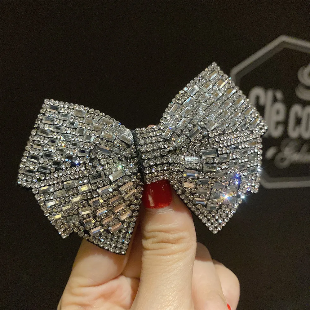 Pince à cheveux vintage avec nœud en biscuits pour filles, barrettes pour femmes, pince à cheveux, porte-cheveux pour lavage du visage, vêtements de sauna à la mode, accessoires pour cheveux, été