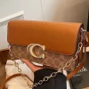 sac élégant vintage pour femme | mode exquise, polyvalente bandoulière et élégant sac à main à poignée supérieure