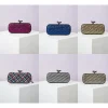 pochettes pour femmes soirée mariage chic tissé sac à bandoulière formel en cuir pu sacs à main de créateur sac à main pour femmes 2 tailles