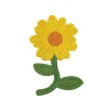 fleurs brodées finies à la main tricotées fleurs de soleil crochet coudre sur vêtements décoratifs maison ornamen applique bricolage