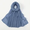 hijab pour femmes, couverture complète, foulard doux et confortable, tissu de qualité supérieure, respirant, doux pour la peau, design antidérapant
